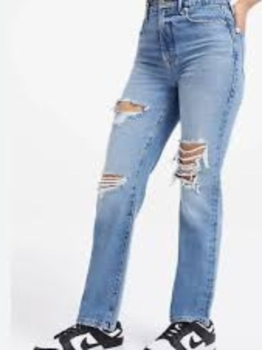 GOOD AMERICAN Good Boy Straight Jean GB050T Size 8/29